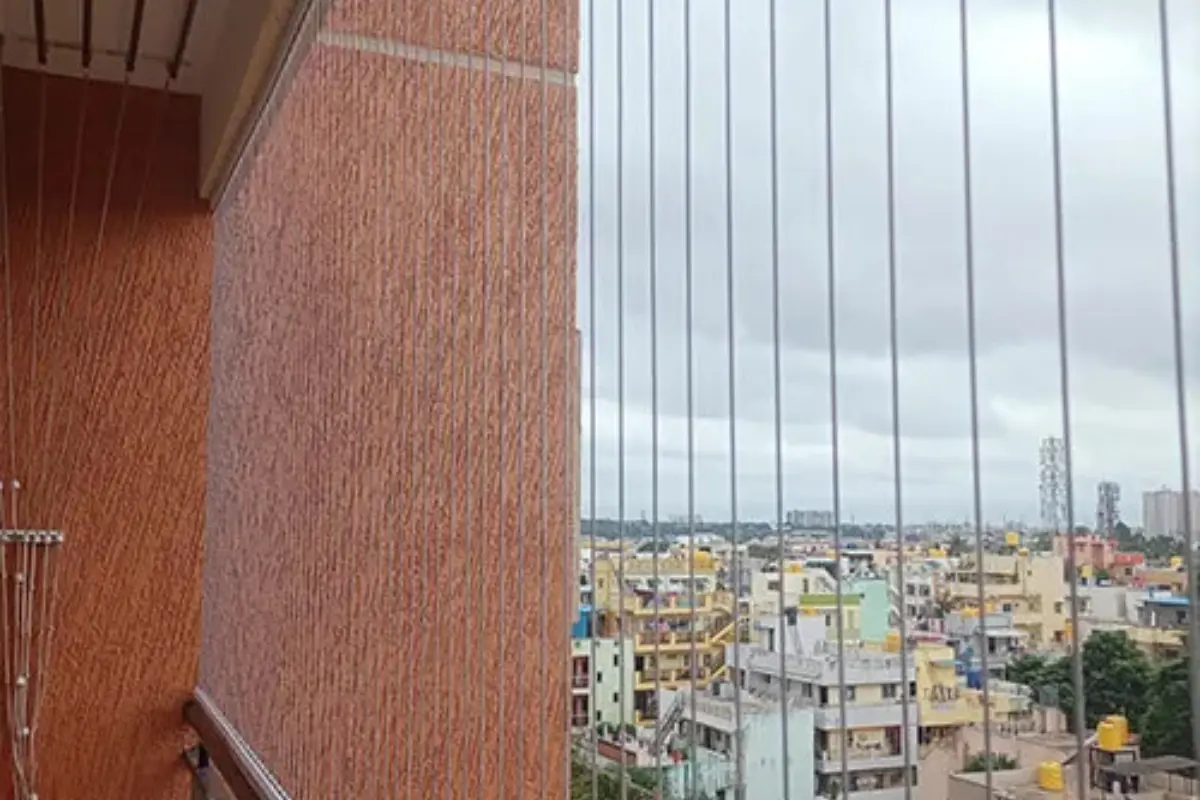 Invisible Grills & Balcony Safety Nets in Aluva,kochi|SafeBalconies | Invisible Grills & Balcony Safety Nets