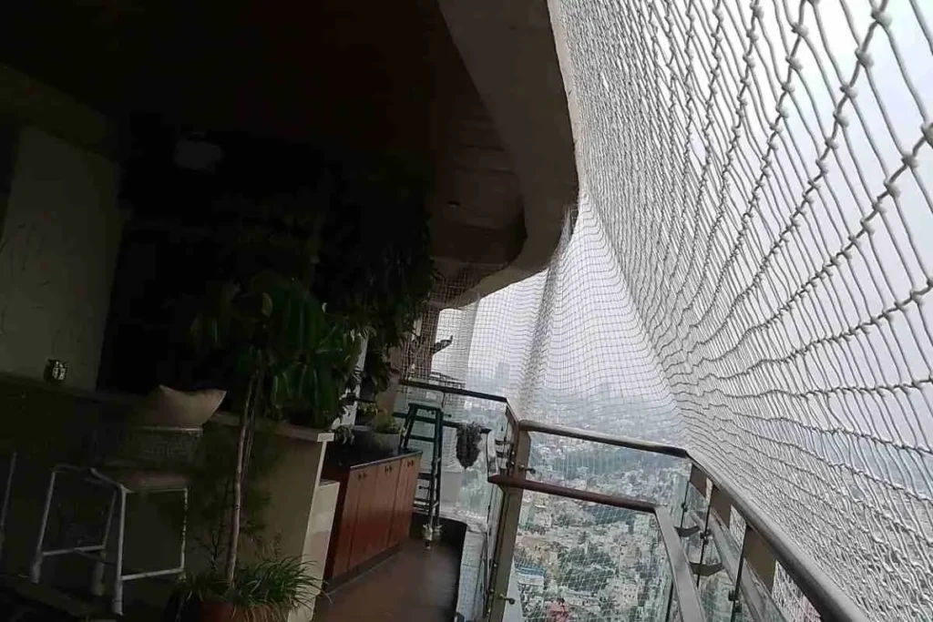 Invisible Grills & Balcony Safety Nets in Vadapalani,Chennai|SafeBalconies | Invisible Grills & Balcony Safety Nets